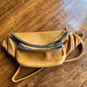 Simply Mala leather fanny pack
